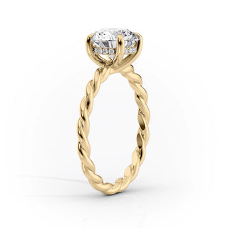 2.00CT Round Cut Diamond Solitaire Infinity Engagement Ring