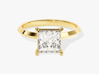 1.50 CT Princess Cut Moissanite Solitaire Engagement Ring