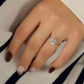 2.00CT Round Cut Diamond Solitaire Infinity Engagement Ring