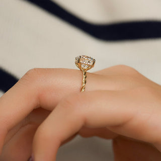 2.00CT Round Cut Diamond Solitaire Infinity Engagement Ring