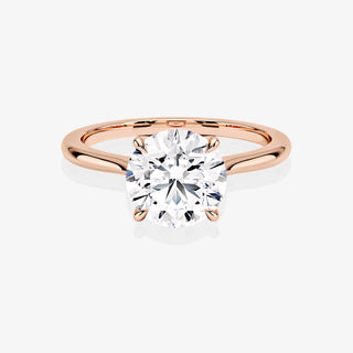 2.00CT Round Cut Diamond Solitaire Engagement Ring