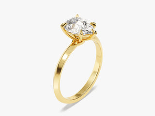 2.00CT Pear Cut Moissanite Engagement Ring in Gold or Platinum