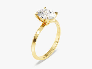 2.0 Carat Oval-Cut Moissanite Engagement Ring – Minimalist & Sparkling