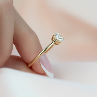 2.50CT Round Cut Diamond Solitaire Engagement Ring