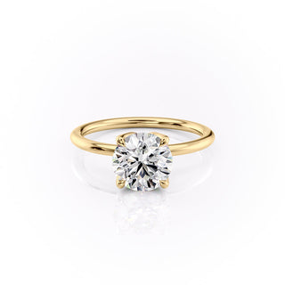 2.50CT Round Cut Diamond Solitaire Engagement Ring