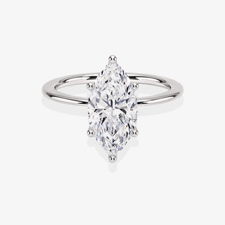 5.00CT Marquise Cut Diamond Solitaire Engagement Ring