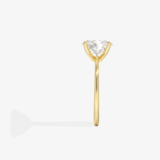 2.00CT Round Cut Diamond Solitaire Engagement Ring