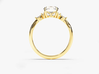 1.0CT Marquise Moissanite Diamond Infinity Engagement Ring