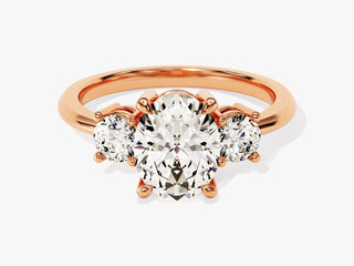 2.0CT Oval Moissanite Diamond Antique Engagement Ring