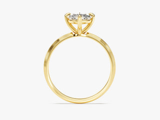 2.0CT Marquise Moissanite Diamond Solitaire Engagement Ring