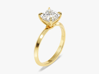 Geometric 1.50 CT Asscher Moissanite Solitaire