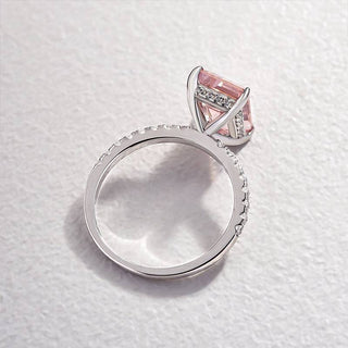3.00ct Diamond Hidden Halo Pave Engagement Ring