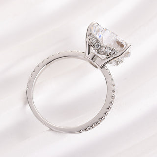 6.00ct Heart Shape Pave Engagement Ring