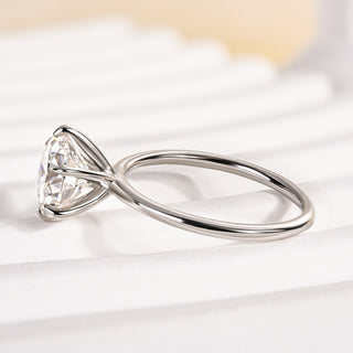 2.00CT Round Cut Diamond Solitaire Engagement Ring