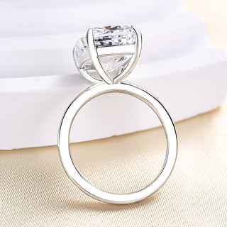6.00ct Cushion Cut Diamond Solitaire Engagement Ring