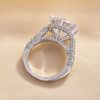 2.00CT Round Cut Diamond Hidden Halo Antique Engagement Ring