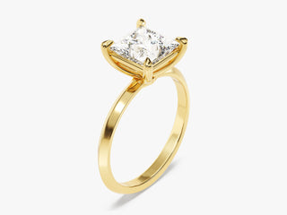 Luxury 2.00CT Princess Moissanite Engagement Ring – Conflict-Free Sparkle