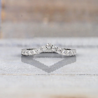 7.0TCW Oval Solitaire Moissanite Diamond Unique Bridal Engagement Ring Set