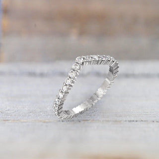 7.0TCW Oval Solitaire Moissanite Diamond Unique Bridal Engagement Ring Set