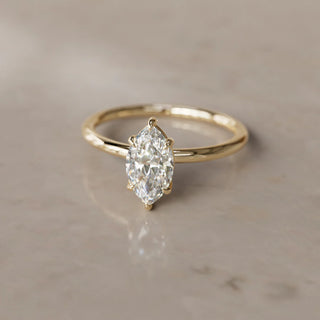 4.00CT Marquise Cut Diamond Solitaire Engagement Ring
