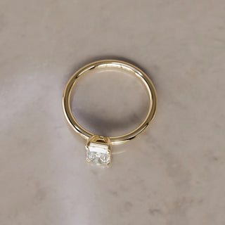 5.00CT Radiant Cut Diamond Solitaire Engagement Ring